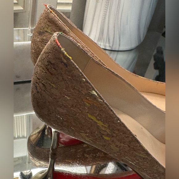 Christian Louboutin Cork Heels 65MM size EU41